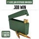 23, Кейс для калибра .308 WIN на 20 патронов / 7.62х51 мм (хаки, капсюлем вверх), , 870 ₽, AmmoBox 308WIN-UP-20, , Винтовочные кейсы